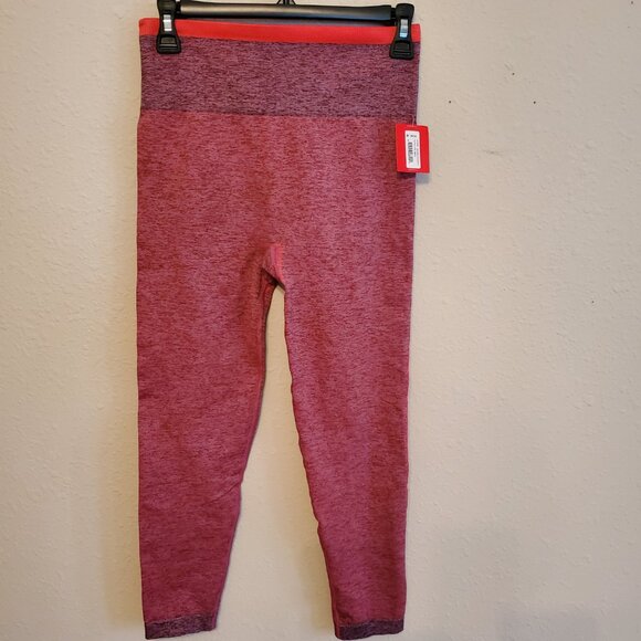 SPANX Space dye Coral Punch Seamless Sculp Leggings Size M/10 - Picture 5 of 11